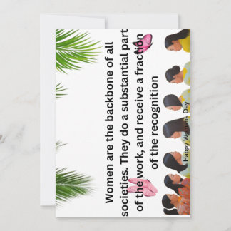 Festiva HerStory: Tarjeta de saludo del Día Internacional
