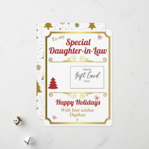 Festiva Hija en Navidades de Derecho - titular de tarjeta 