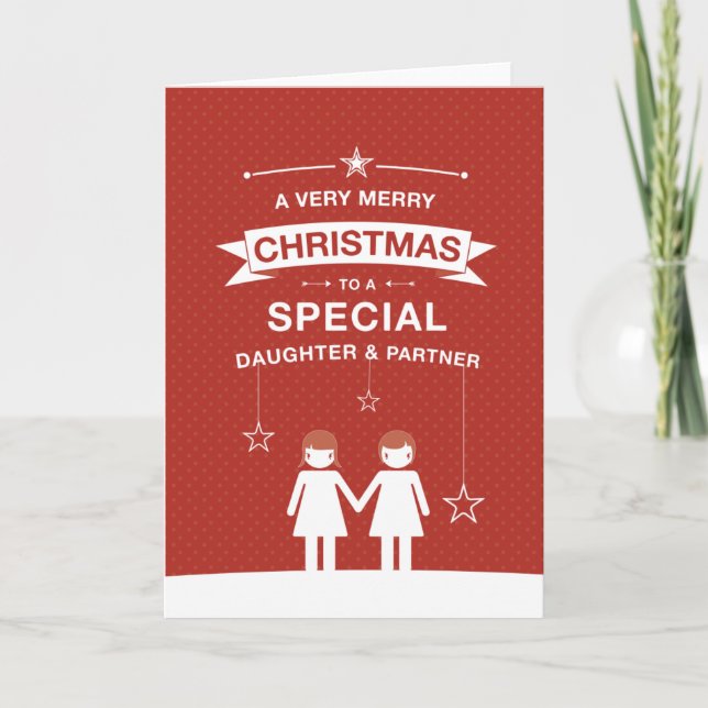 Festiva Hija y tarjeta de socio de diseño no directo (Anverso)