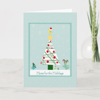 Festiva Hogar para la tarjeta de felicitación de los días