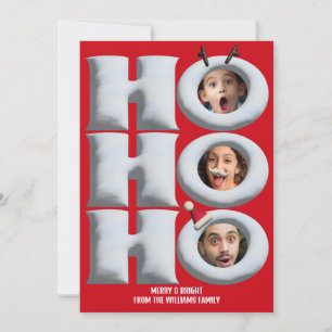 Festiva ¡HOHOHO! Crear su propia tarjeta de vacaciones