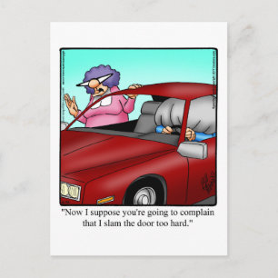 Festiva Humor matrimonial postal "Spectickles"