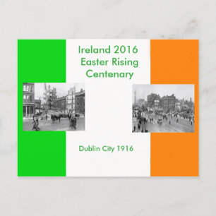 Festiva Imagen de 1916 irlandeses para la postal