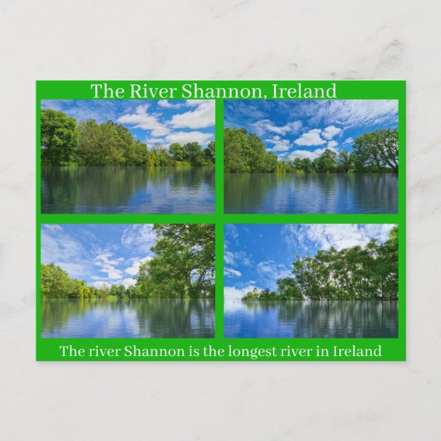 Festiva Imágenes irlandesas para postal (Anverso)