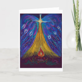 Festiva Immanuel Oil Pastel de Christina Wert, Tarjeta en 