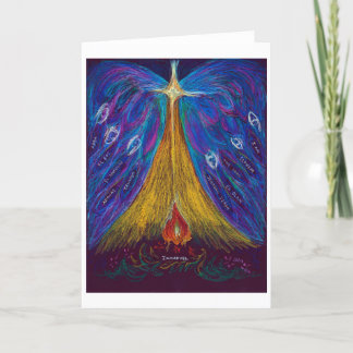 Festiva Immanuel Oil Pastel de Christina Wert, Tarjeta en 