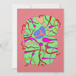 Festiva INSIDE OUT - Tarjeta de arte plana