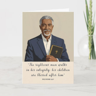 Festiva Integridad de la tarjeta del Día del Padre