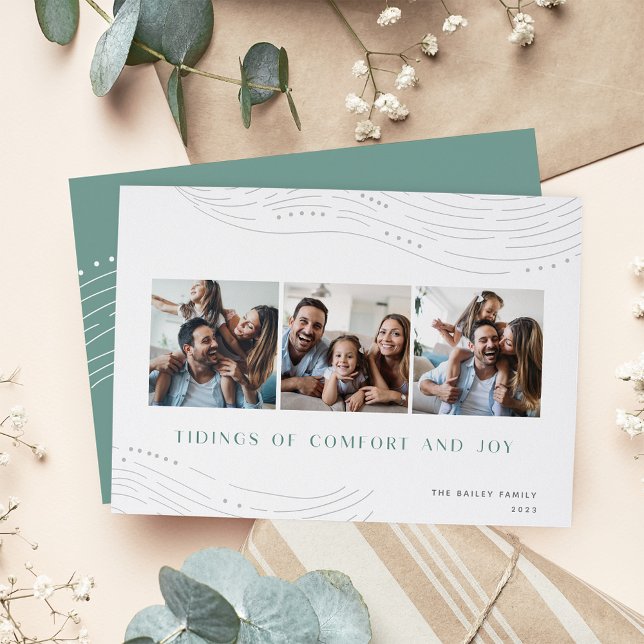 Festiva Invernadero | 3 Tarjeta de vacaciones de Collage d (Subido por el creador)