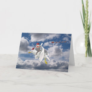 Festiva Ir a su propia manera Tarjeta de Navidades
