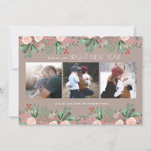 Festiva Jardín Botánico Año Nuevo   Tarjeta fotográfica