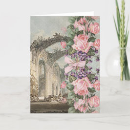 Festiva Jardín romántico - Tarjeta de saludo