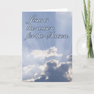 Festiva Jesús es la razón de la Tarjeta de Pascua de Tempo