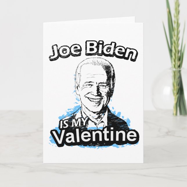 Festiva Joe Biden es mi tarjeta de la tarjeta del día de (Anverso)