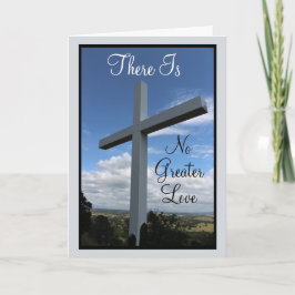 Festiva John 3:16 No Gran Tarjeta de Pascua de Amor