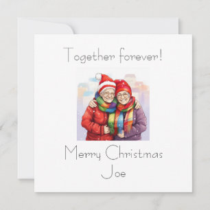 Festiva Juntos por una tarjeta personalizada