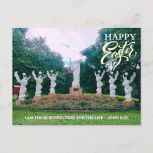 Festiva La feliz postal de la Pascua de la Resurrección