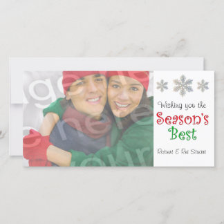 Festiva La mejor tarjeta fotográfica de Personalizable de
