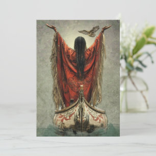 Festiva La oración - Tarjeta de felicitación