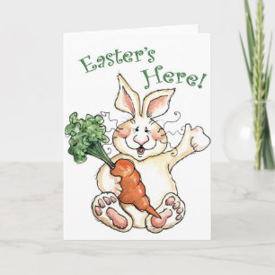 Festiva ¡La Pascua está aquí! - Tarjeta de felicitación