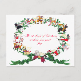 Festiva La postal de los doce perros de Navidades