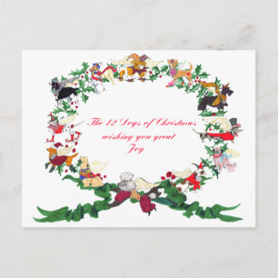 Festiva La postal de los doce perros de Navidades