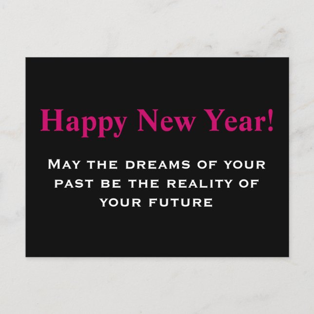 Festiva La postal del Año Nuevo (Anverso)