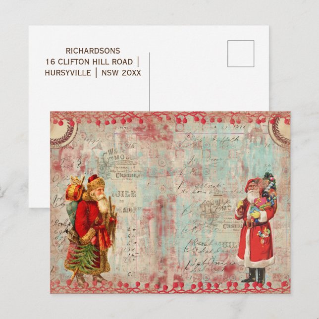 Festiva La postal mágica de vacaciones (Anverso / Reverso)