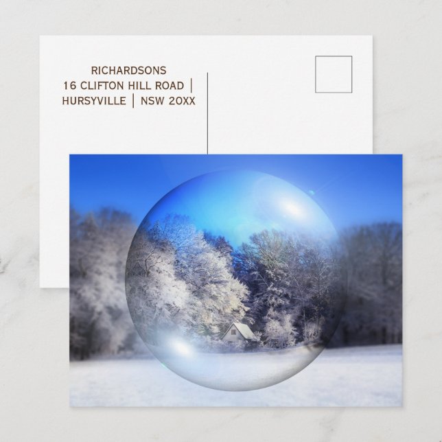 Festiva La postal mágica de vacaciones (Anverso / Reverso)