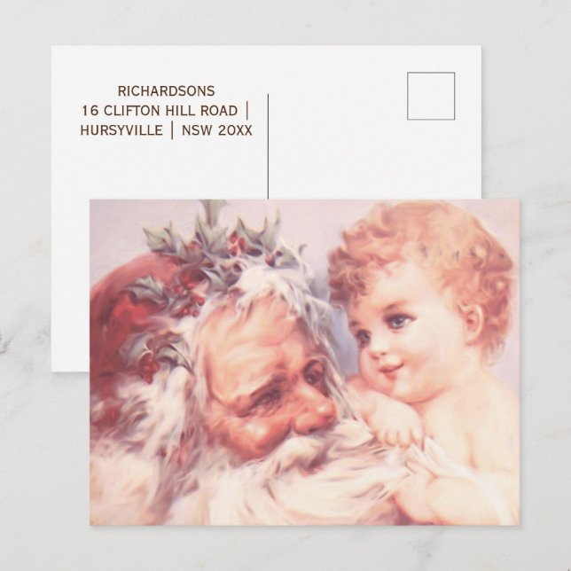 Festiva La postal mágica de vacaciones (Anverso / Reverso)