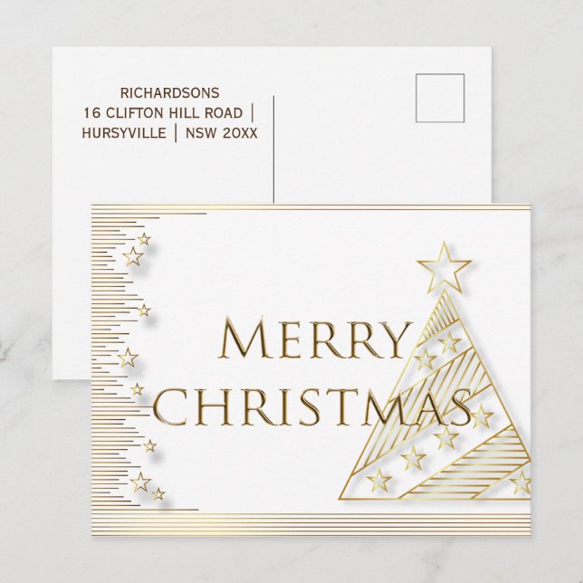 Festiva La postal mágica de vacaciones (Anverso / Reverso)