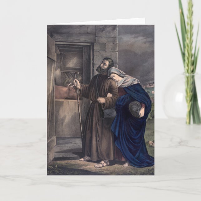 Festiva La primera tarjeta de felicitación de la (Anverso)