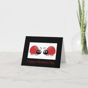 Festiva La señora Bug Card de la tarjeta del día de San