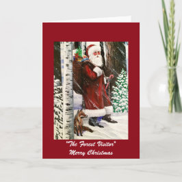 Festiva La tarjeta de felicitación 2 de los visitantes del