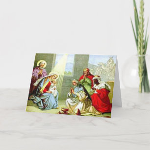 Festiva La tarjeta de felicitación de los hombres sabios