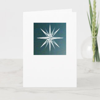 Festiva la tarjeta de felicitación de Star