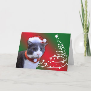Festiva La tarjeta de Jerry buenas fiestas