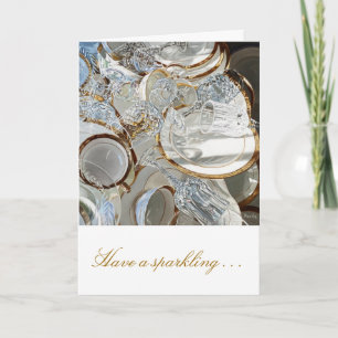 Festiva La tarjeta de la Feliz Año Nuevo