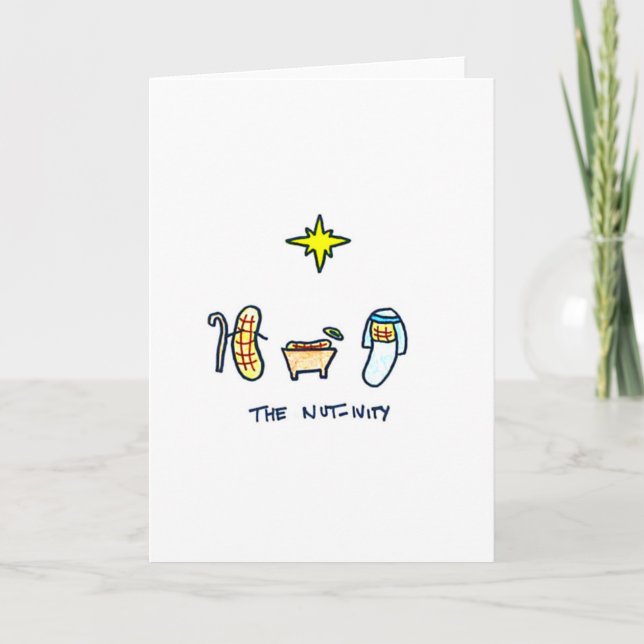 Festiva La tarjeta de la Nuez-ivity (Anverso)