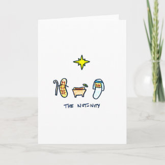 Festiva La tarjeta de la Nuez-ivity
