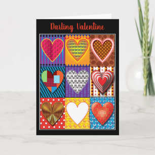 Festiva La tarjeta de la tarjeta del día de San Valentín
