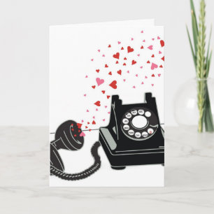 Festiva La tarjeta de la tarjeta del día de San Valentín -