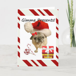 Festiva La tarjeta de Navidades de la Reina Lulu.