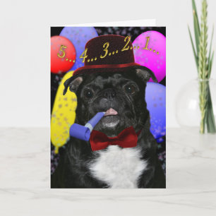 Festiva La tarjeta de Noche Vieja