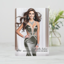 Festiva La tarjeta de promoción de concurso definitivo - R