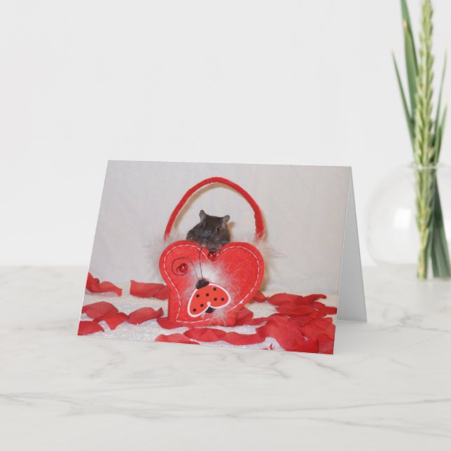 Festiva La tarjeta de una tarjeta del día de San Valentín (Anverso)