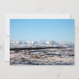 Festiva La tarjeta de vacaciones de invierno Howgill Fells