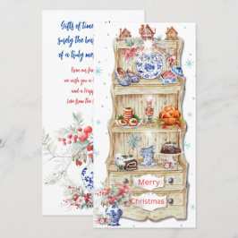 Festiva La tarjeta de vacaciones Hutch de mi abuela holand