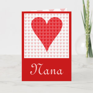 Festiva La tarjeta del día de San Valentín de Nana