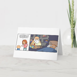 Festiva La tarjeta navideña DreamBlock Padre